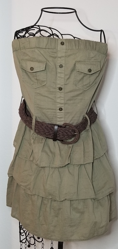 Strapless Layered Dress